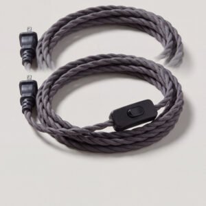 Cloth Cord Set, 8 ft