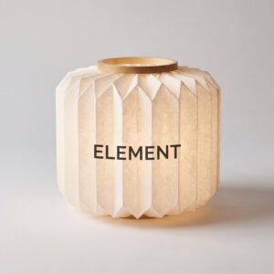 Folded Paper Lantern Shade