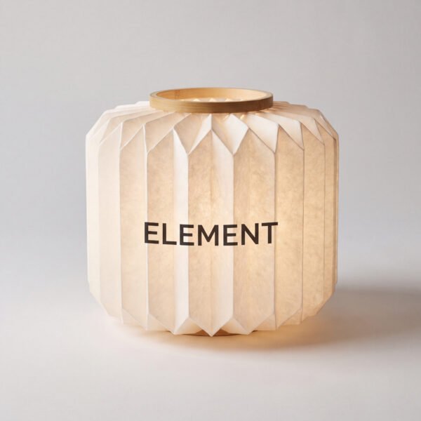 Folded Paper Lantern Shade